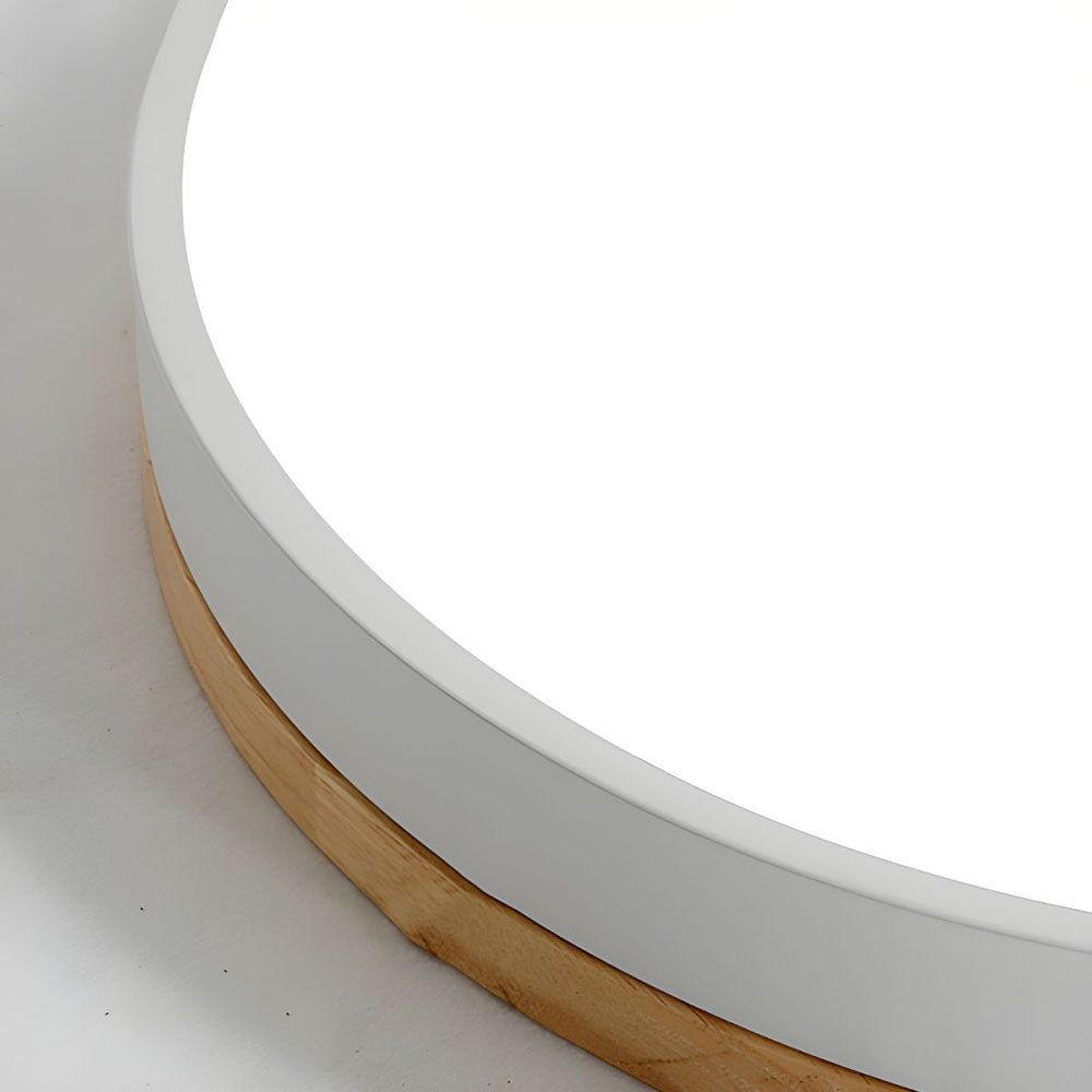 Disc Flush Ceiling Light – Minimal LED Round Fixture