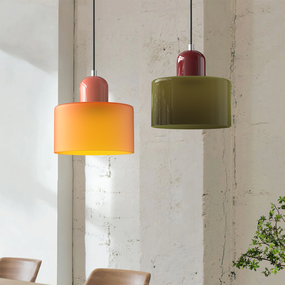 Italian Style Pendant Light – Bauhaus Creative Glass Ceiling Lamp