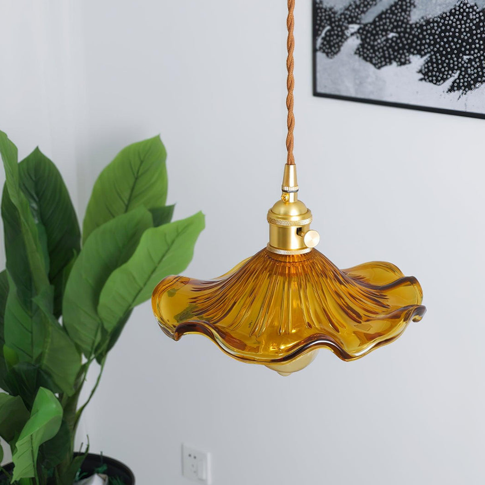 Elegant Hibiscus Floral Lamp – Home Ceiling Light