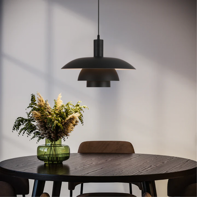 Danish Style Layered Pendant Light