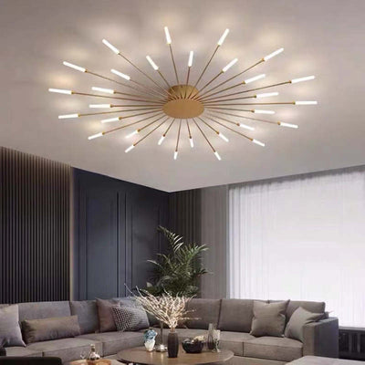 (CHANGE COLOR NAMES) Modern LED Flush Ceiling Light – Disc Design for Living Room