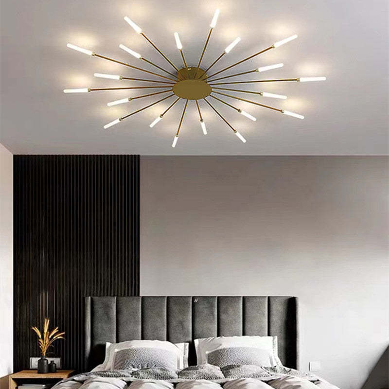 (CHANGE COLOR NAMES) Modern LED Flush Ceiling Light – Disc Design for Living Room