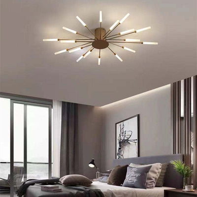 (CHANGE COLOR NAMES) Modern LED Flush Ceiling Light – Disc Design for Living Room