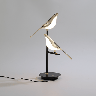 TwoBird Table Lamp – Sculptural LED Bird-Shaped Accent Light