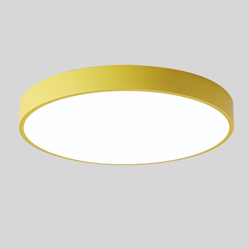 Scandinavian Macaroon Round Ceiling Light
