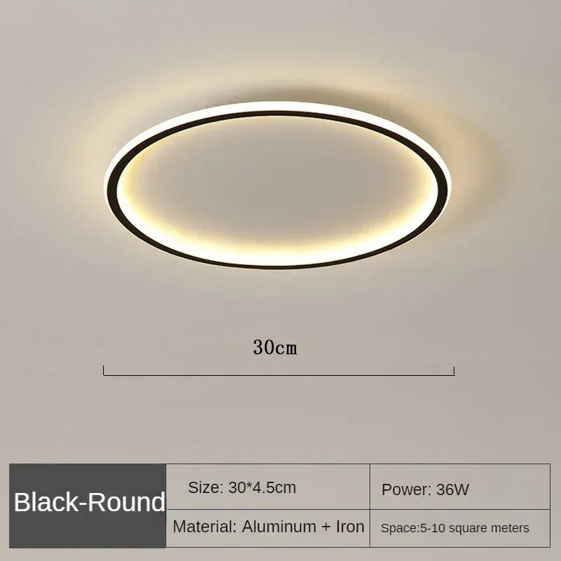 Lunerao Round Ceiling Light