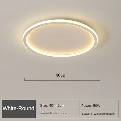 Lunerao Round Ceiling Light