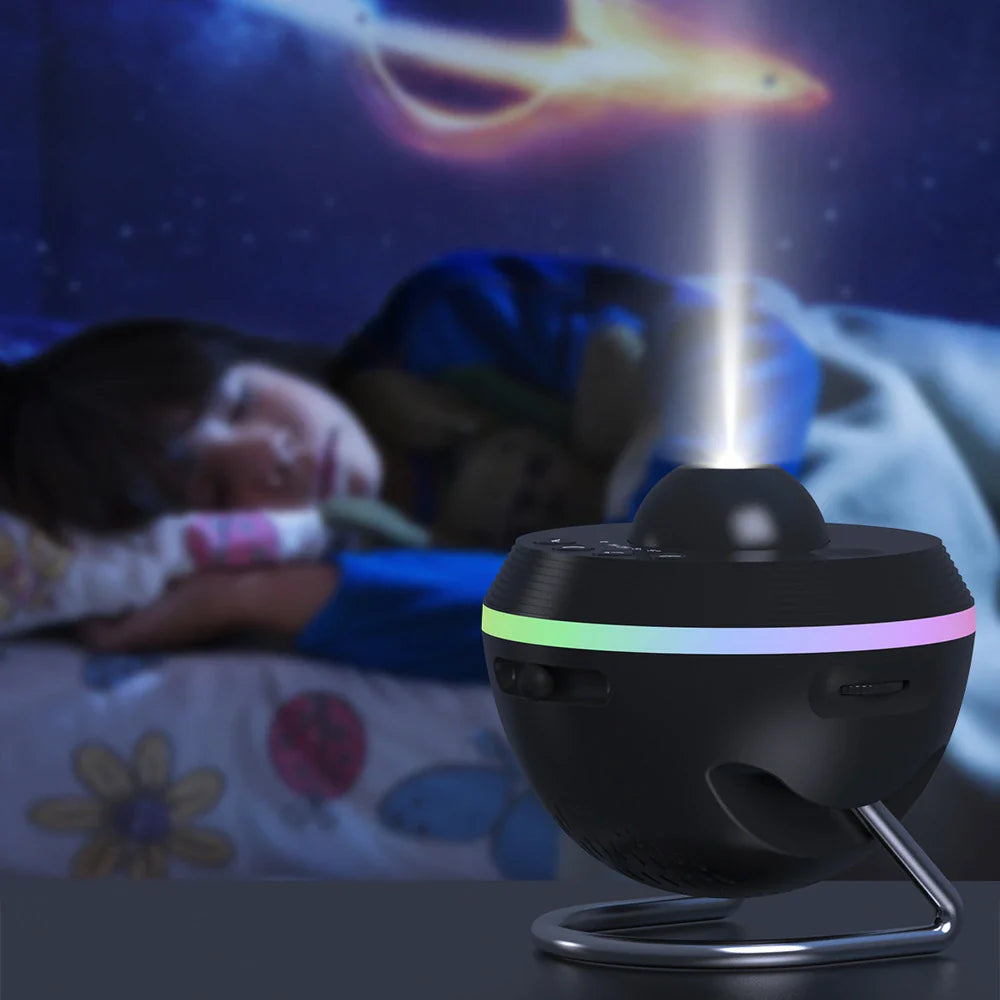 Cosmic Star Projector – LED Room Sky & Galaxy Ceiling Light
