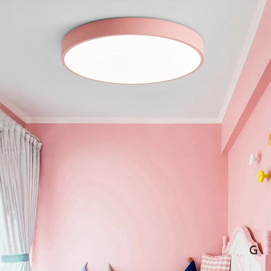 Scandinavian Macaroon Round Ceiling Light
