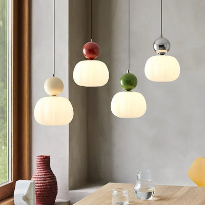 Lunerao Scout Cream Art Deco Pendant Light