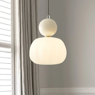Lunerao Scout Cream Art Deco Pendant Light