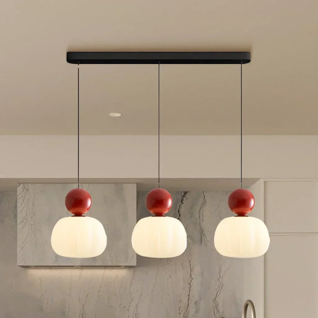 Lunerao Scout Cream Art Deco Pendant Light