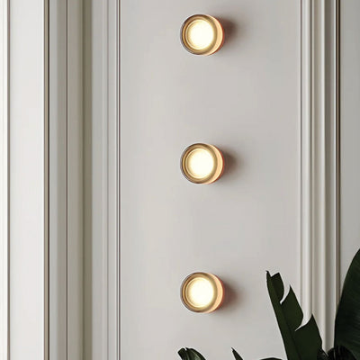 Dimple Sconce Light – Compact Wall & Ceiling Ambient Lamp