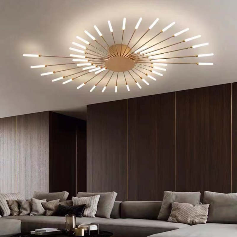 (CHANGE COLOR NAMES) Modern LED Flush Ceiling Light – Disc Design for Living Room
