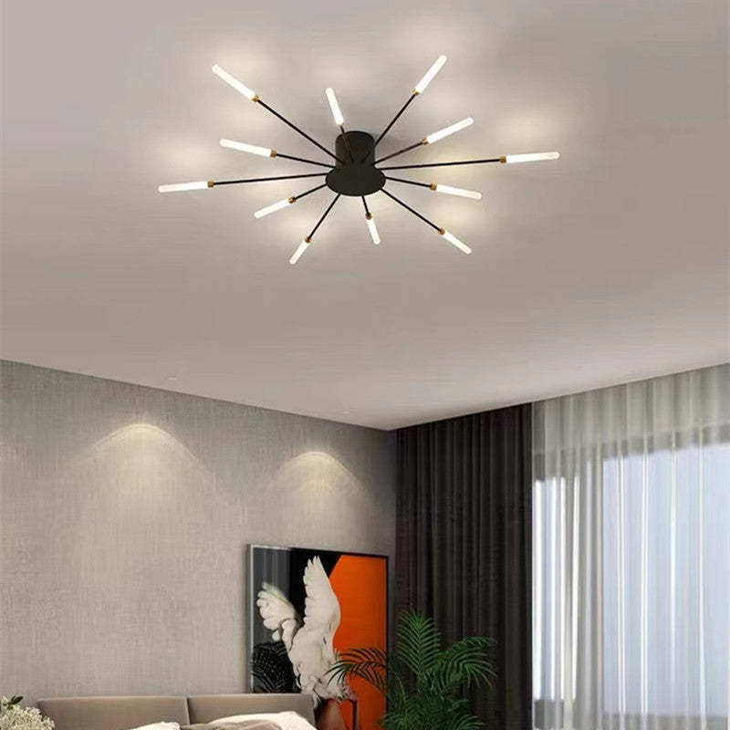 (CHANGE COLOR NAMES) Modern LED Flush Ceiling Light – Disc Design for Living Room