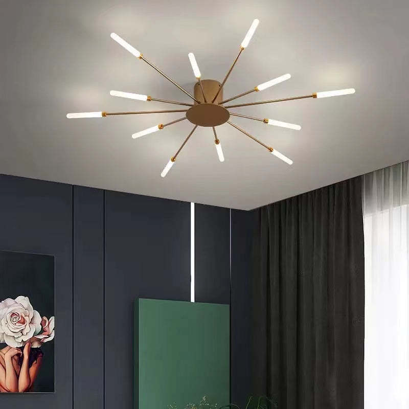 (CHANGE COLOR NAMES) Modern LED Flush Ceiling Light – Disc Design for Living Room