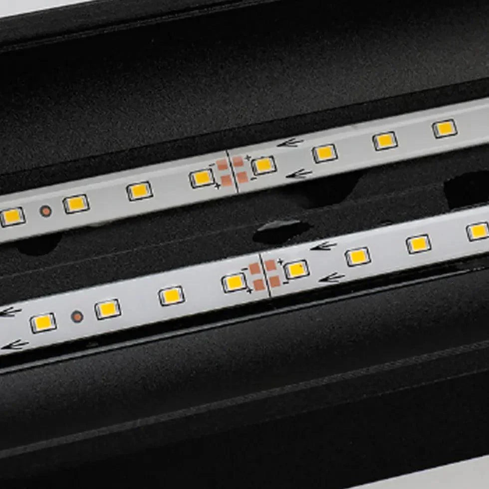 Weatherproof Outdoor LED Wall Light – Modern Black Fixture