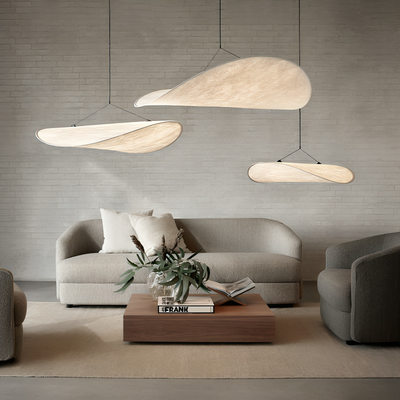 Natural Japandi Pendant Light