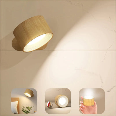 1+1 OrbitGlow 360° LED Wall Light