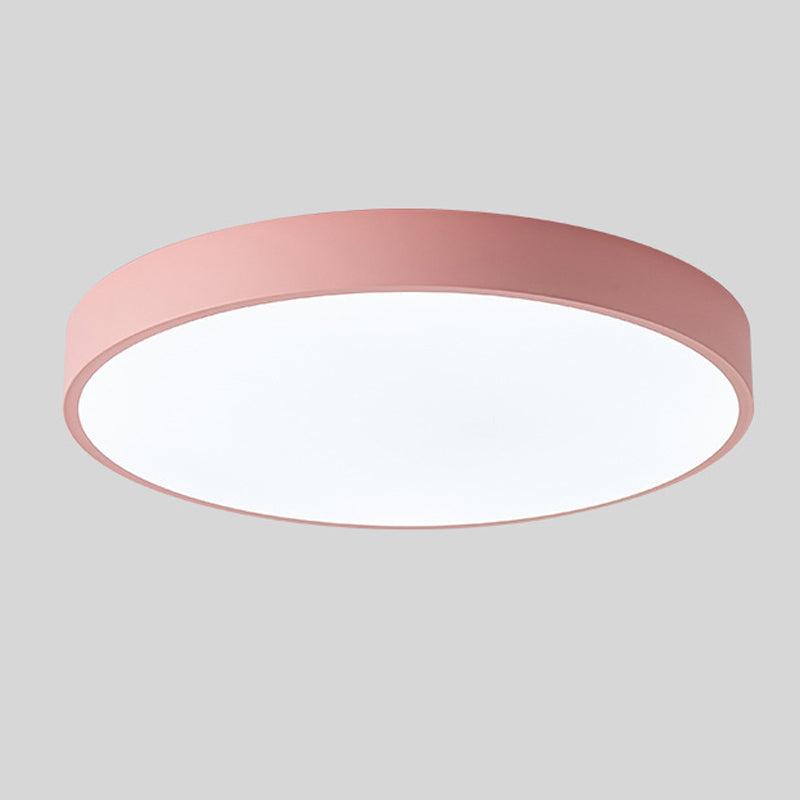 Scandinavian Macaroon Round Ceiling Light