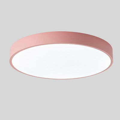 Scandinavian Macaroon Round Ceiling Light