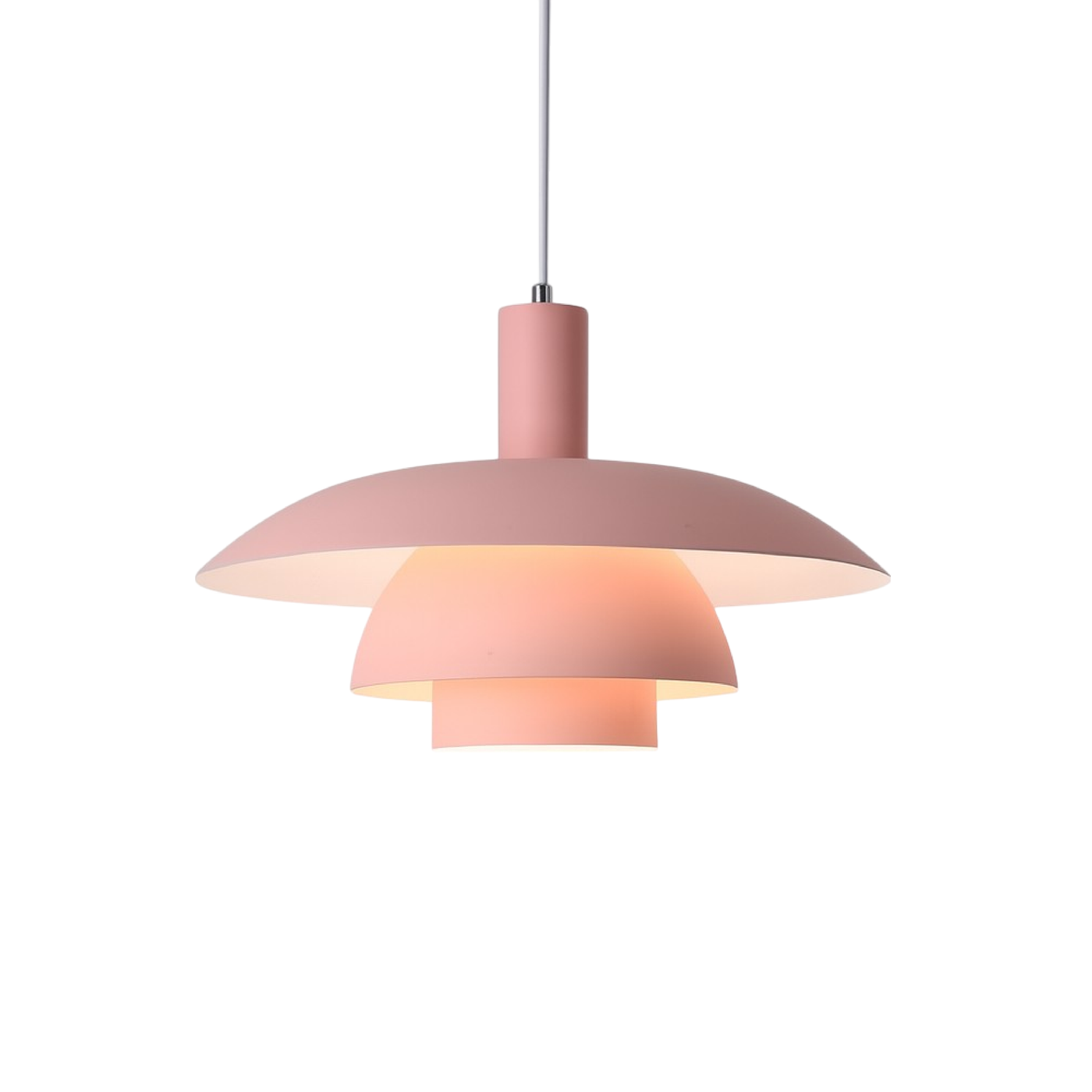Danish Style Layered Pendant Light