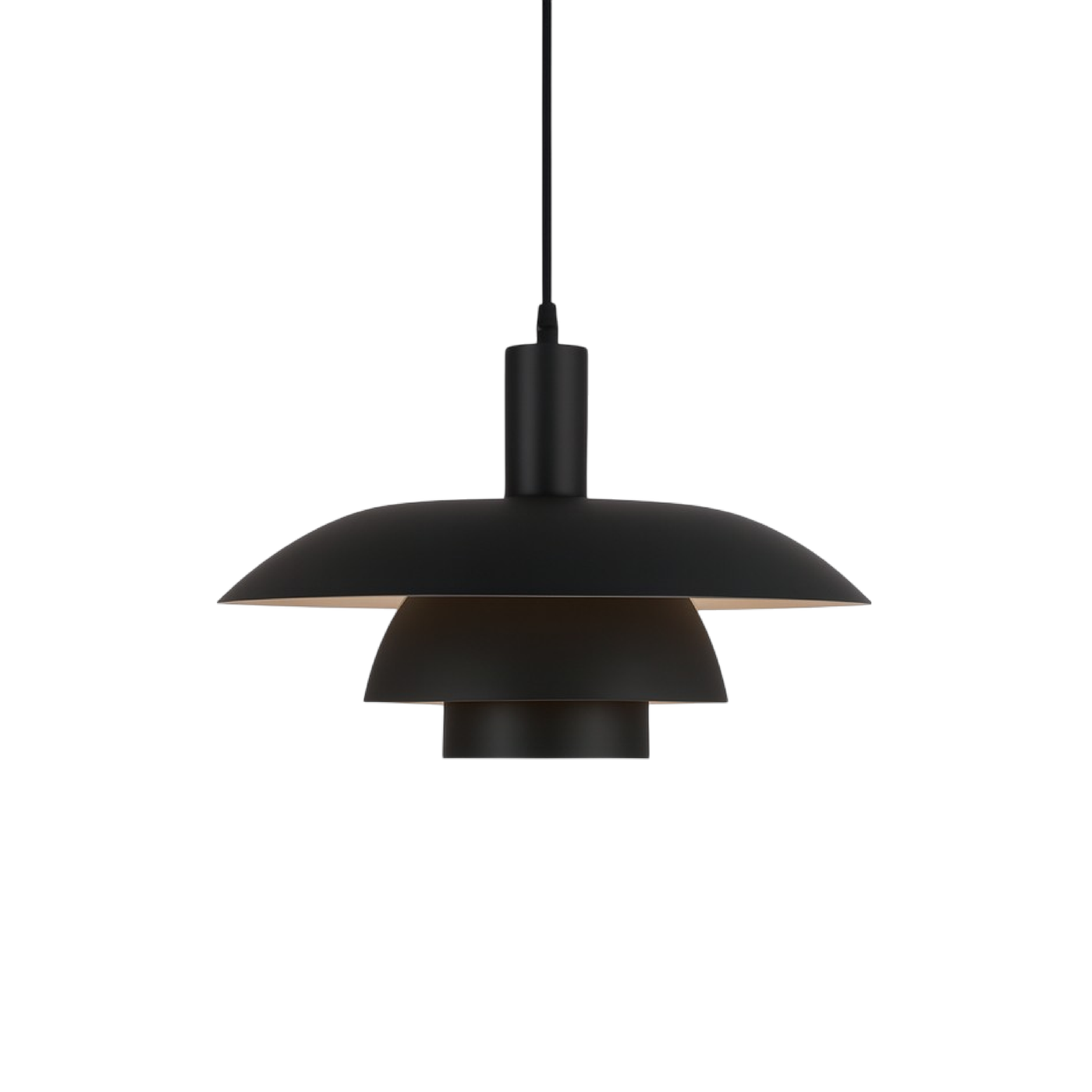 Danish Style Layered Pendant Light