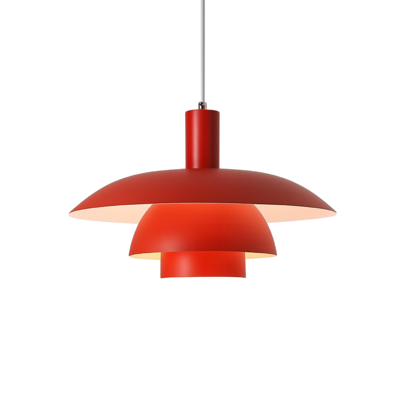 Danish Style Layered Pendant Light