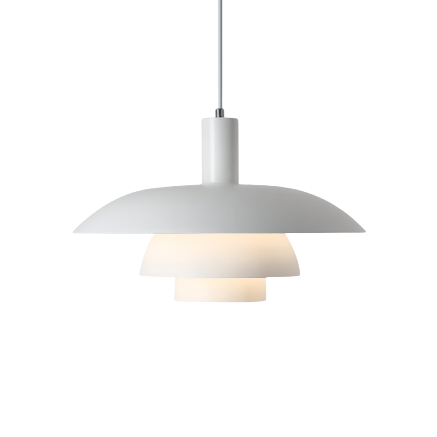 Danish Style Layered Pendant Light