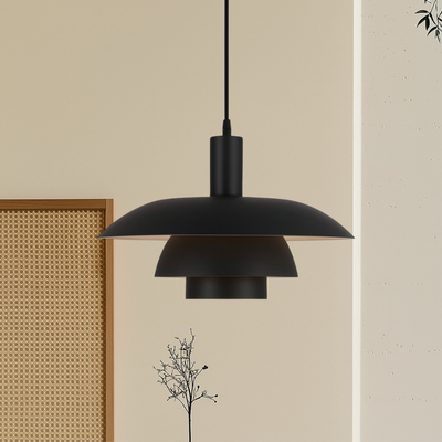Danish Style Layered Pendant Light
