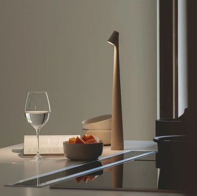 Obélis LED Table Lamp – Sculptural Aluminium Ambient Light