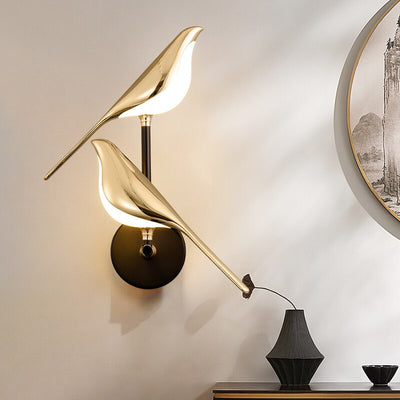 Birds Wall Lamp – Sculptural LED Magnetic Wall Ceiling Light