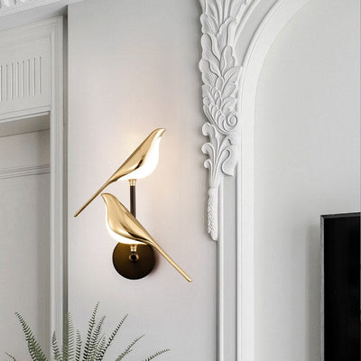 Birds Wall Lamp – Sculptural LED Magnetic Wall Ceiling Light
