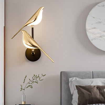 Birds Wall Lamp – Sculptural LED Magnetic Wall Ceiling Light