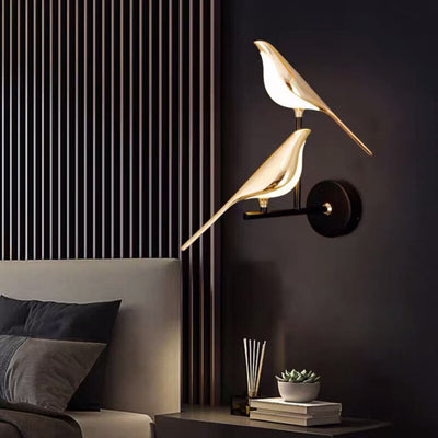 Birds Wall Lamp – Sculptural LED Magnetic Wall Ceiling Light