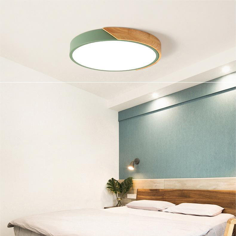 Scandinavian Macaroon Round Ceiling Light